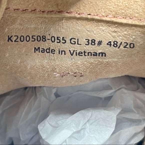 Camper Runner Up Sneakers in Light Pink Nubuck Leather Size 8 EU38 - Picture 10 of 14